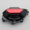WOODCRAFT LHS Stator Cover Black Anodized for Ducati Panigale V4 / S / R / Speciale (18-24)